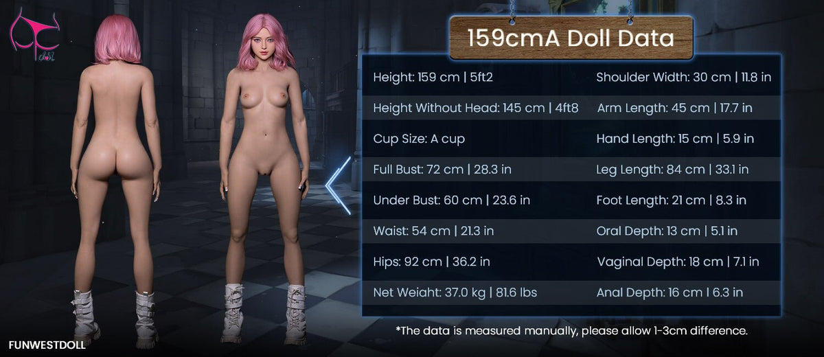 Alice 159cm STPE FWD079 USA Stock - best realistic lifelike sex doll
